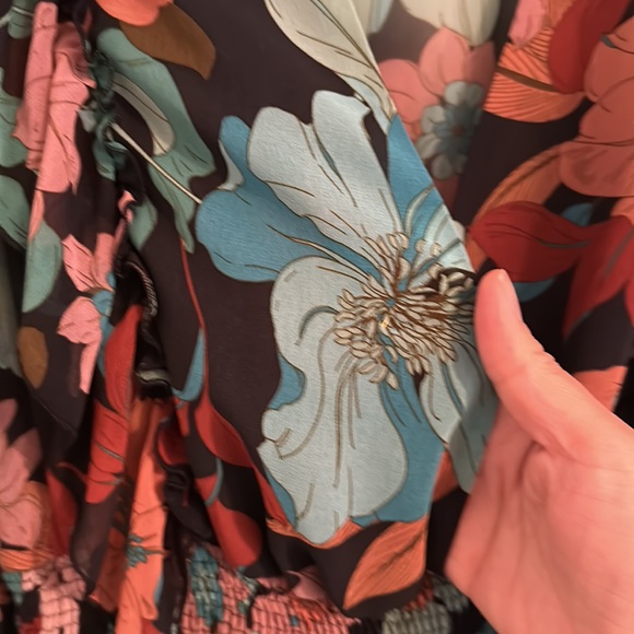 Zara floral midi dress - Picture 7 of 9